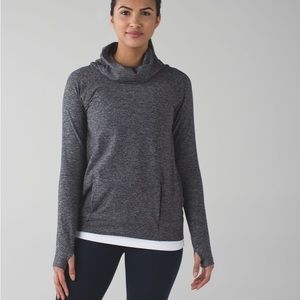 Lululemon Make A Move Long Sleeve - Heathered Black